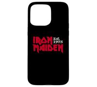 Carcasa para iPhone 15 Pro MAX Iron Maiden Logos On Black