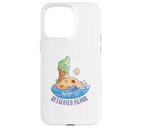 Carcasa para iPhone 15 Pro MAX Isla Desierta Postre Divertido en la Playa Helado
