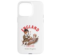 Carcasa para iPhone 15 Pro MAX Jack-Russel-Terrier Perros Pareja Cita Muy Querido en Barco Inglaterra