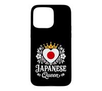 Carcasa para iPhone 15 Pro MAX Japanese Queen Japan Flag Proud Japanese Woman