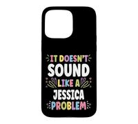 Carcasa para iPhone 15 Pro MAX Jessica Personalized Women's Gift Custom Jessica