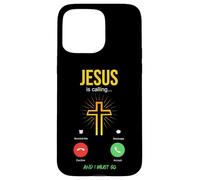 Carcasa para iPhone 15 Pro MAX Jesús está Llamando a la Iglesia Cristiana Christus Faith Teléfono