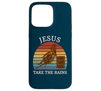 Carcasa para iPhone 15 Pro MAX Jesús Toma Las riendas Funny Barrel Racing