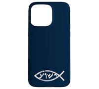 Carcasa para iPhone 15 Pro MAX Jesús Yeshua en el Idioma arameo de Peces Que habló
