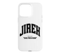 Carcasa para iPhone 15 Pro MAX Jirah God Provider Cristiano Hombres Mujeres niños aman a Dios & Jesús