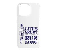Carcasa para iPhone 15 Pro MAX Jogger Lifes es Corta, Corre Larga