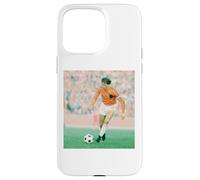 Carcasa para iPhone 15 Pro MAX Johan Cruyff En Acción Holanda Argentina Copa Mundial de Fútbol