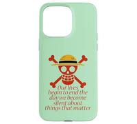 Carcasa para iPhone 15 Pro MAX Jolly Roger. Nuestras Vidas... Cosas Que importan.