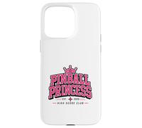 Carcasa para iPhone 15 Pro MAX Juegos Divertidos para Amantes de los Juegos de Arcade Pinball Princess Machines