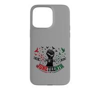 Carcasa para iPhone 15 Pro MAX Juneteenth Freedom Day Emancipation Fist