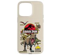 Carcasa para iPhone 15 Pro MAX Jurassic Park Dinosaur Breach