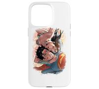 Carcasa para iPhone 15 Pro MAX Justice League Superman & Wonder Woman Love Birds
