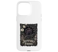 Carcasa para iPhone 15 Pro MAX Justificablemente Furioso Cuervo Anti Patriarcado Goth Nouveau Art