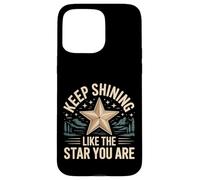 Carcasa para iPhone 15 Pro MAX Keep Shining Like The Star You Are Optimism Mindset -