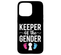Carcasa para iPhone 15 Pro MAX Keeper of The Gender con Huellas y Cerradura