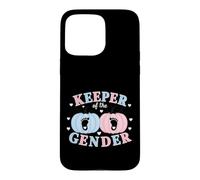 Carcasa para iPhone 15 Pro MAX Keeper of The Gender Reveal Baby Pumpkin Pink Or Blue