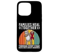 Carcasa para iPhone 15 Pro MAX Kids Head and Neck Cancer Awareness Gifts Head & Neck Family
