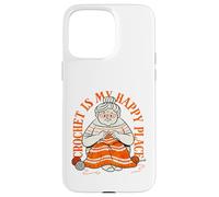 Carcasa para iPhone 15 Pro MAX Knitting Is My Creative Haven Grandma Knitter