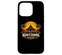 Carcasa para iPhone 15 Pro MAX KOH Chang Tailandia Sunset Island Viajes Diseño