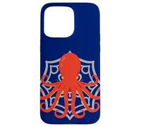 Carcasa para iPhone 15 Pro MAX Kraken Sea Creature Océano Submarino Calamar Gigante Pulpo