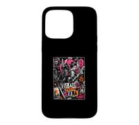 Carcasa para iPhone 15 Pro MAX La Hoja se Encuentra con la Geisha samurái de Seda Urbana