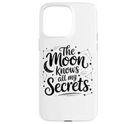 Carcasa para iPhone 15 Pro MAX La Luna Sabe Todos mis Secretos Vibes celestiales