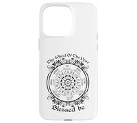 Carcasa para iPhone 15 Pro MAX La Rueda del Año Blessed Be Witch Paganism Pagan
