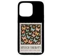 Carcasa para iPhone 15 Pro MAX La Terapia del Habla Ayuda a Las Voces pequeñas a Tomar un Terapeuta de Vuelo