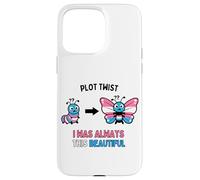 Carcasa para iPhone 15 Pro MAX La Trama con Giro Siempre fue Este Hermoso Orgullo Trans