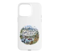 Carcasa para iPhone 15 Pro MAX Lake Placid, NY Nueva York EE.UU., Montañas Adirondack, Trineo