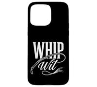 Carcasa para iPhone 15 Pro MAX Látigo Ingenio Gracioso Kinky Humor BDSM