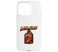 Carcasa para iPhone 15 Pro MAX Lava Core Volcán Fuego Fantasía Energía Mundo