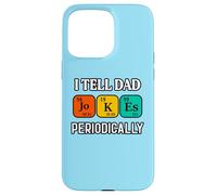 Carcasa para iPhone 15 Pro MAX Le Cuento a papá/Chistes periódicamente Química Regalo