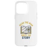Carcasa para iPhone 15 Pro MAX Leer el Mapa Escribir Historia