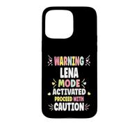 Carcasa para iPhone 15 Pro MAX Lena Personalized Women's Gift Custom Lena