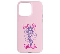 Carcasa para iPhone 15 Pro MAX Let's Go Ghouls para Halloween, Vaquera, Western, Pastel, gótico, Morado