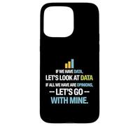 Carcasa para iPhone 15 Pro MAX Let's Look At Data - Data Science Statistics Data Analyst