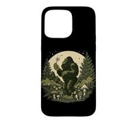 Carcasa para iPhone 15 Pro MAX Leyenda del folclore de la Pradera del Bosque Bigfoot