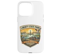 Carcasa para iPhone 15 Pro MAX Liberty State Park New Jersey Ellis Island - Recuerdo novedoso