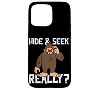 Carcasa para iPhone 15 Pro MAX Lindo Bigfoot Hide & Buscar Realmente