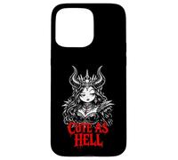 Carcasa para iPhone 15 Pro MAX Lindo como el Infierno Lilith Angel of Darkness Gothic