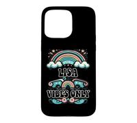 Carcasa para iPhone 15 Pro MAX Lisa Vibes Only Cute Retro Girls Lisa Name