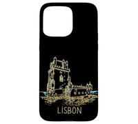 Carcasa para iPhone 15 Pro MAX Lisboa, Portugal, Recuerdo de Viaje, Ciudad histórica, Regalo