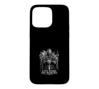 Carcasa para iPhone 15 Pro MAX Live Hard Die Worthy Viking Sword Diseño nórdico