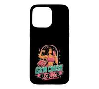 Carcasa para iPhone 15 Pro MAX Lo Que me Gusta en el Gimnasio es Levantar Confident Flex