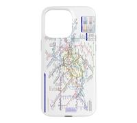 Carcasa para iPhone 15 Pro MAX Londres Reino Unido Metro Train Railway - Souvenir Ruta Mapa Europa