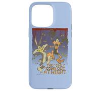 Carcasa para iPhone 15 Pro MAX Looney Tunes Bugs and Daffy The Only Come At Night