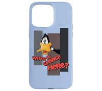 Carcasa para iPhone 15 Pro MAX Looney Tunes Daffy Duck Who's In Charge?
