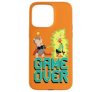 Carcasa para iPhone 15 Pro MAX Looney Tunes Porky and Daffy Game Over