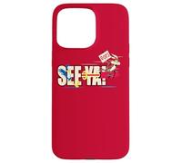 Carcasa para iPhone 15 Pro MAX Looney Tunes Wile E. Coyote and Roadrunner See Ya